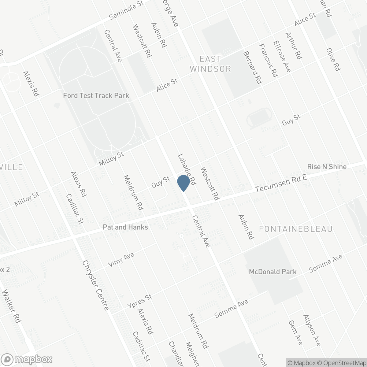 1928 CENTRAL, Windsor, Ontario N8W 4H9